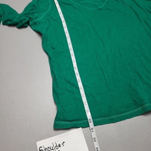 Jcp basic green long sleeve shirt women's size XL - Picture 7 of 8
